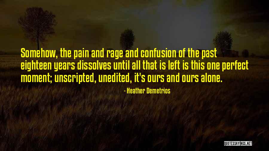 Pain And Quotes By Heather Demetrios