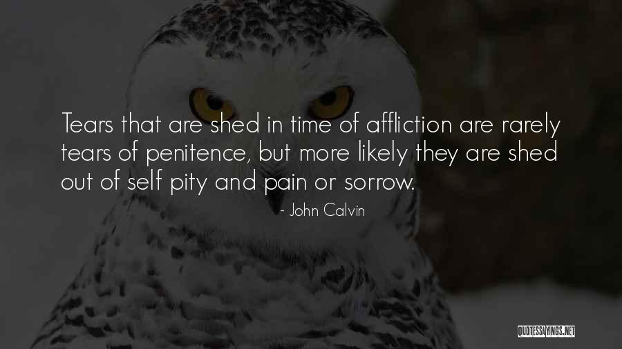 Pain And Sorrow Quotes By John Calvin