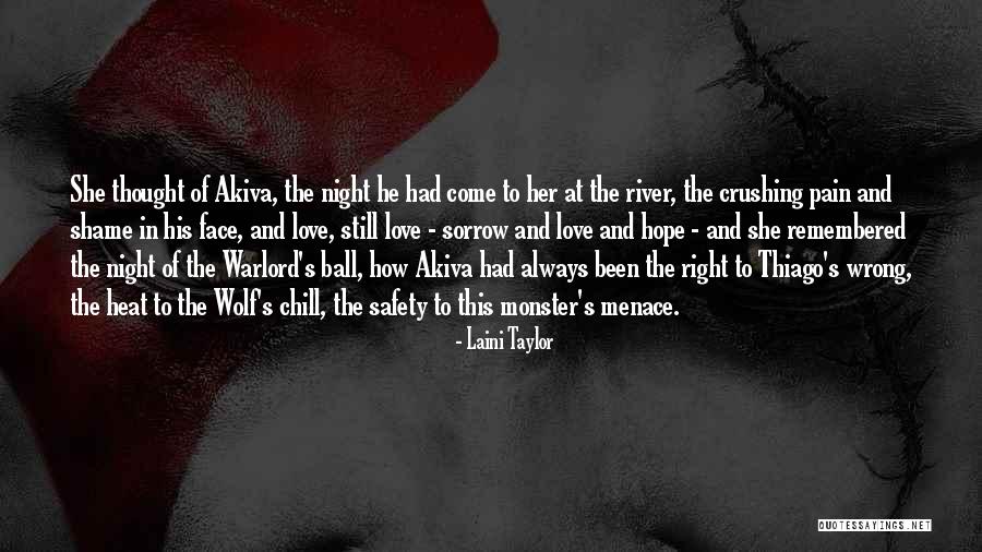 Pain And Sorrow Quotes By Laini Taylor