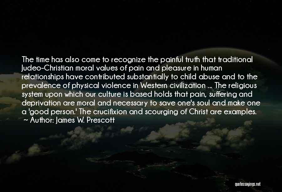 Pain And Suffering Christian Quotes By James W. Prescott