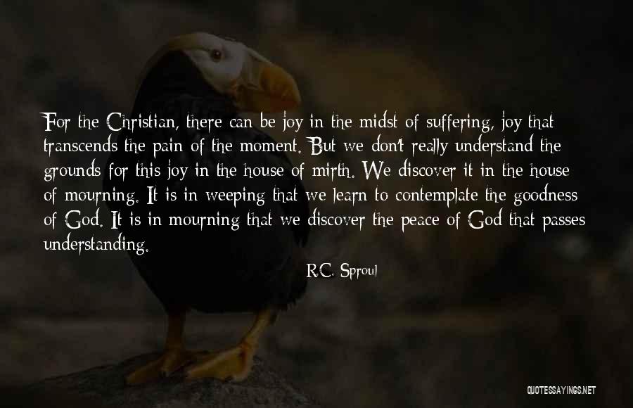 Pain And Suffering Christian Quotes By R.C. Sproul