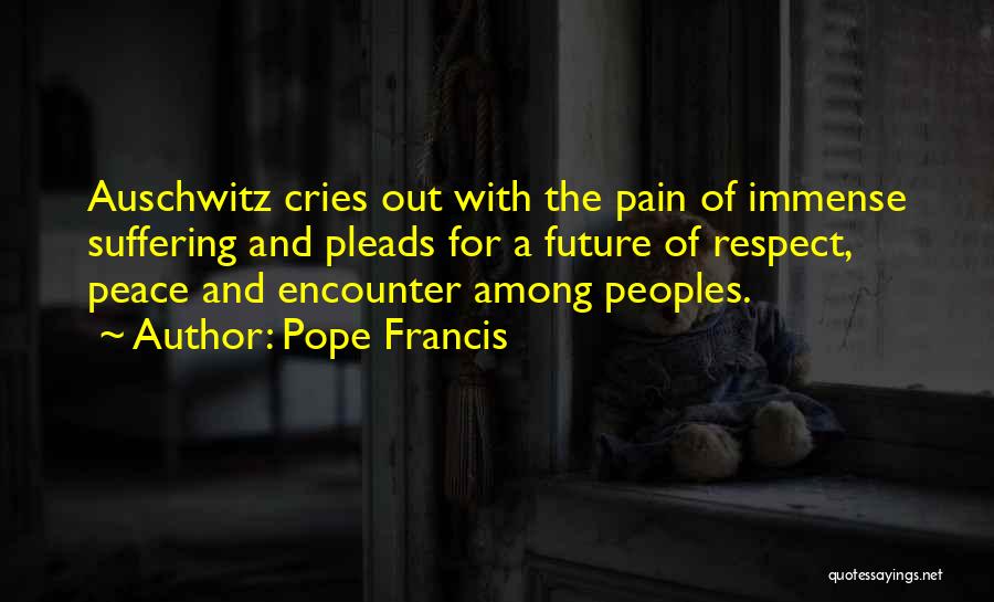 Pain And Suffering Quotes By Pope Francis