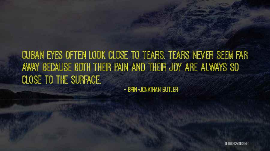 Pain And Tears Quotes By Brin-Jonathan Butler