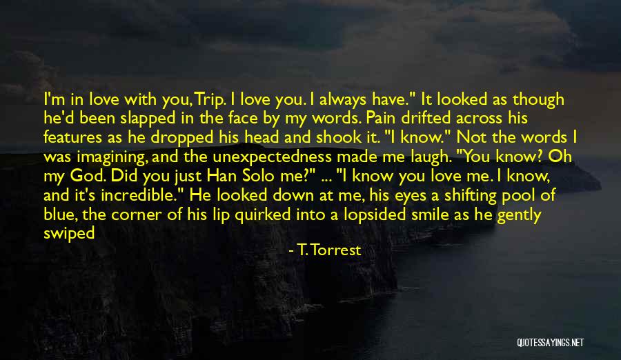 Pain Behind A Smile Quotes By T. Torrest