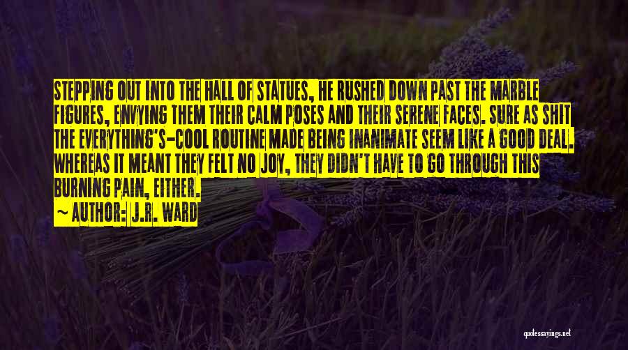 Pain Being Good Quotes By J.R. Ward