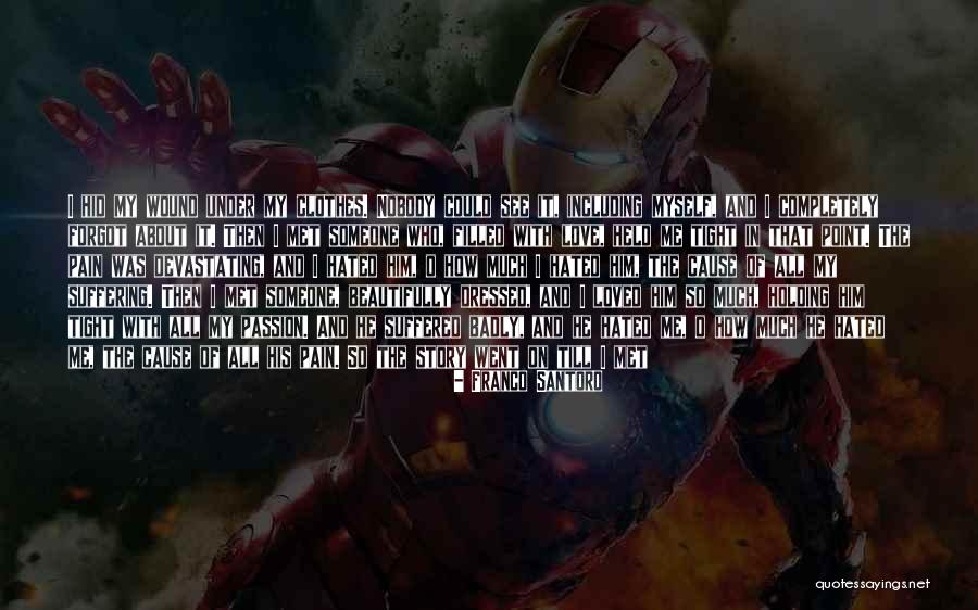 Pain Filled Quotes By Franco Santoro