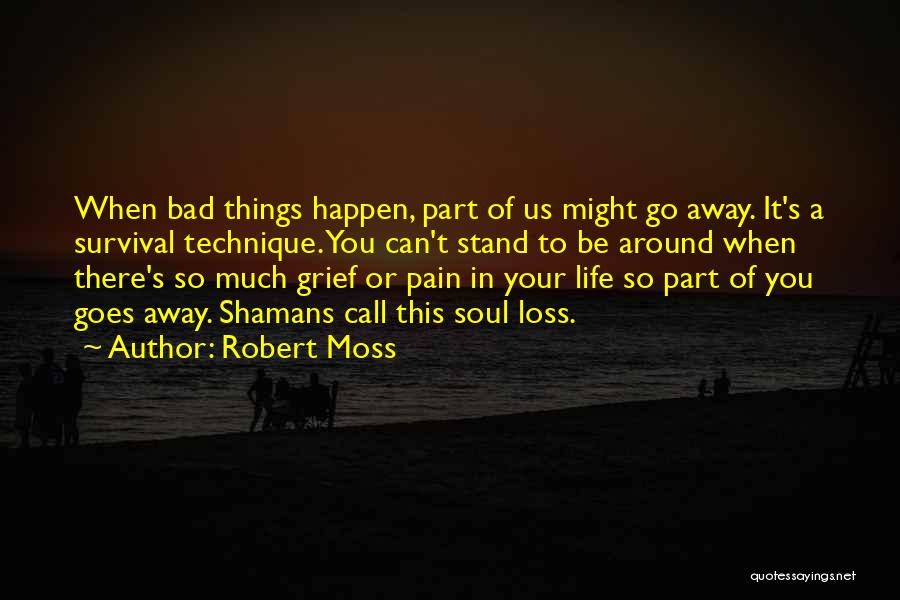 Pain Go Away Quotes By Robert Moss