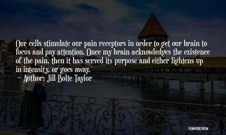 Pain Goes Away Quotes By Jill Bolte Taylor
