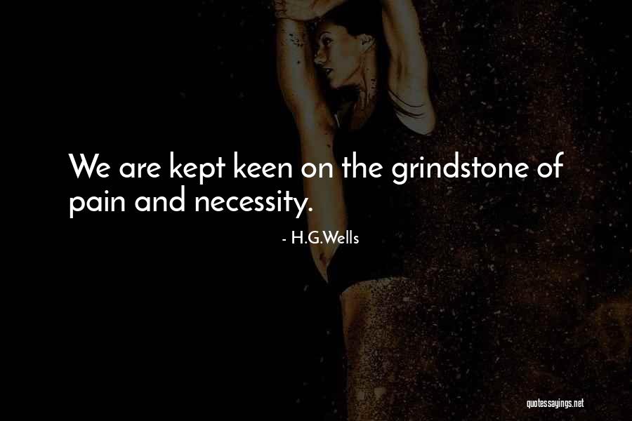 Pain Growth Quotes By H.G.Wells