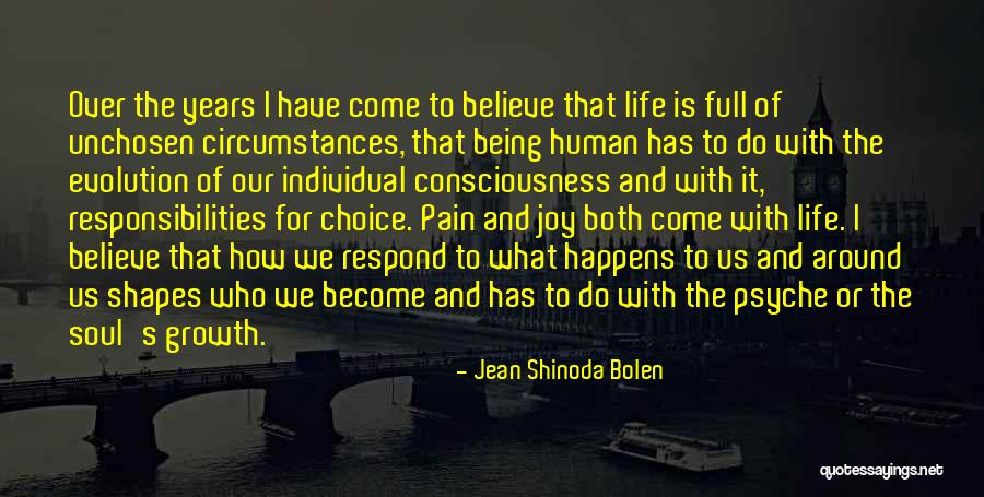 Pain Growth Quotes By Jean Shinoda Bolen Pain Growth Quotes By Jean Shinoda Bolen