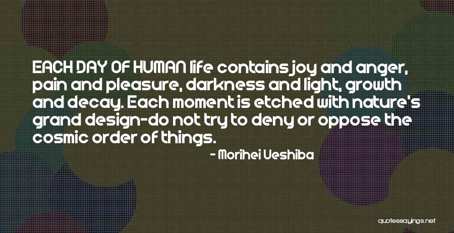 Pain Growth Quotes By Morihei Ueshiba Pain Growth Quotes By Morihei Ueshiba
