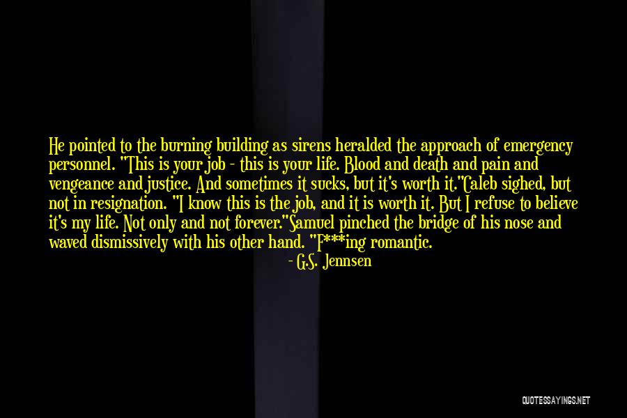 Pain In Hand Quotes By G.S. Jennsen