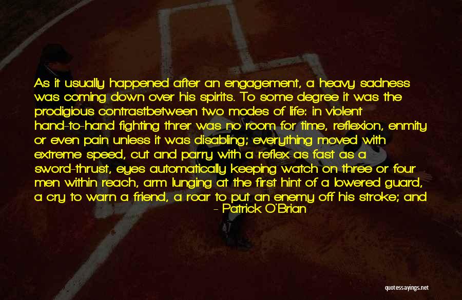 Pain In Hand Quotes By Patrick O'Brian Pain In Hand Quotes By Patrick O'Brian