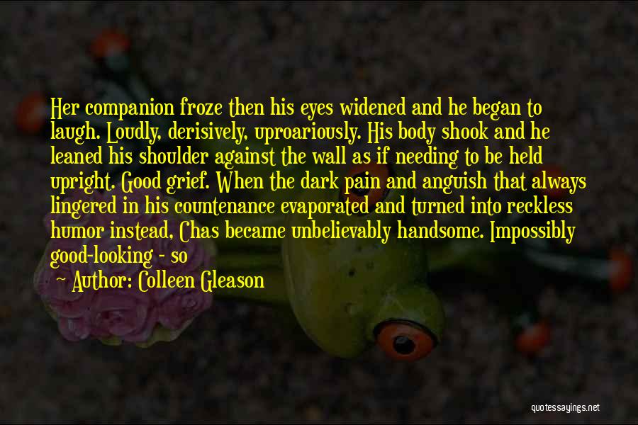 Pain In Her Eyes Quotes By Colleen Gleason