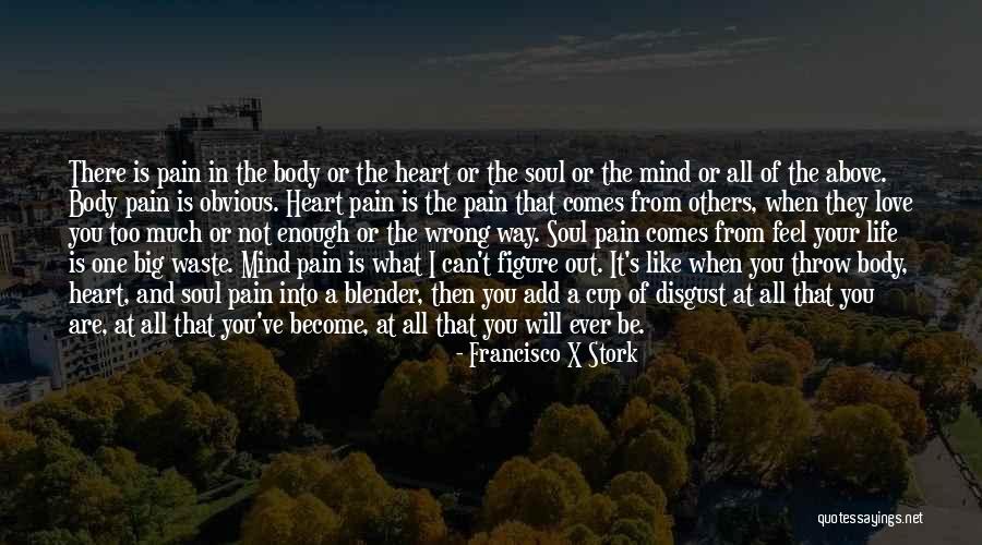 Pain In Others Quotes By Francisco X Stork Pain In Others Quotes By Francisco X Stork