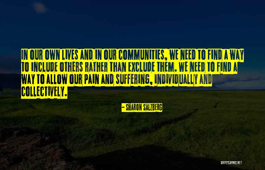 Pain In Others Quotes By Sharon Salzberg Pain In Others Quotes By Sharon Salzberg