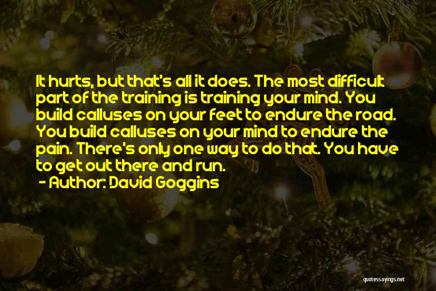 Pain In Training Quotes By David Goggins