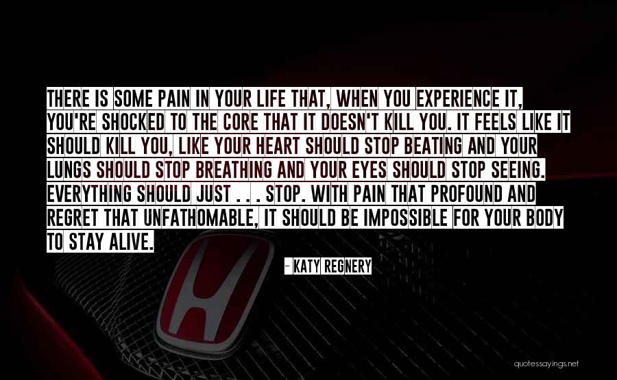 Pain In Your Eyes Quotes By Katy Regnery
