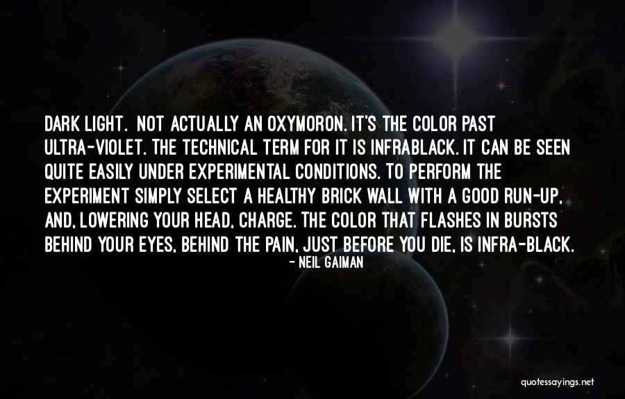 Pain In Your Eyes Quotes By Neil Gaiman