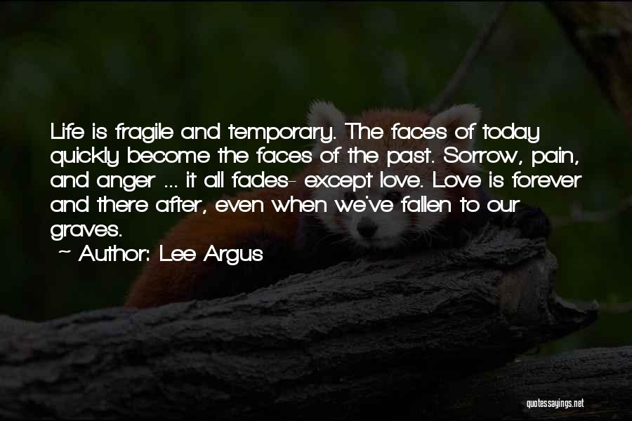 Pain Is Just Temporary Quotes By Lee Argus