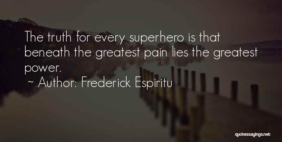 Pain Is My Motivation Quotes By Frederick Espiritu