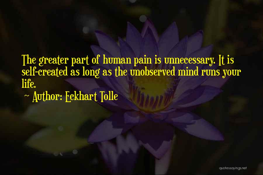 Pain Is Part Of Life Quotes By Eckhart Tolle