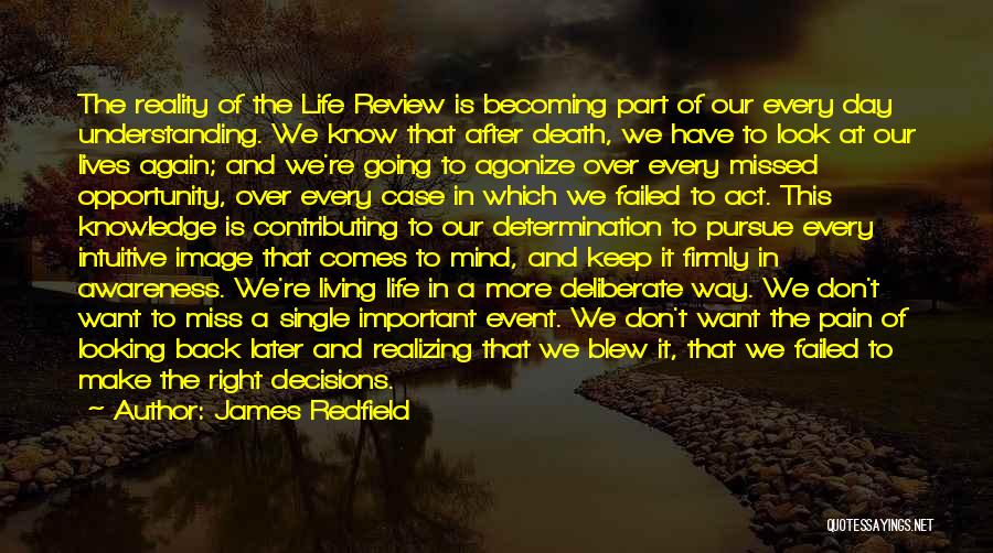 Pain Is Part Of Life Quotes By James Redfield