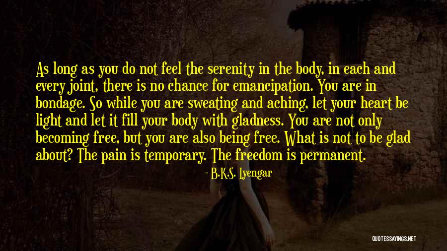 Pain Is Temporary Quotes By B.K.S. Iyengar