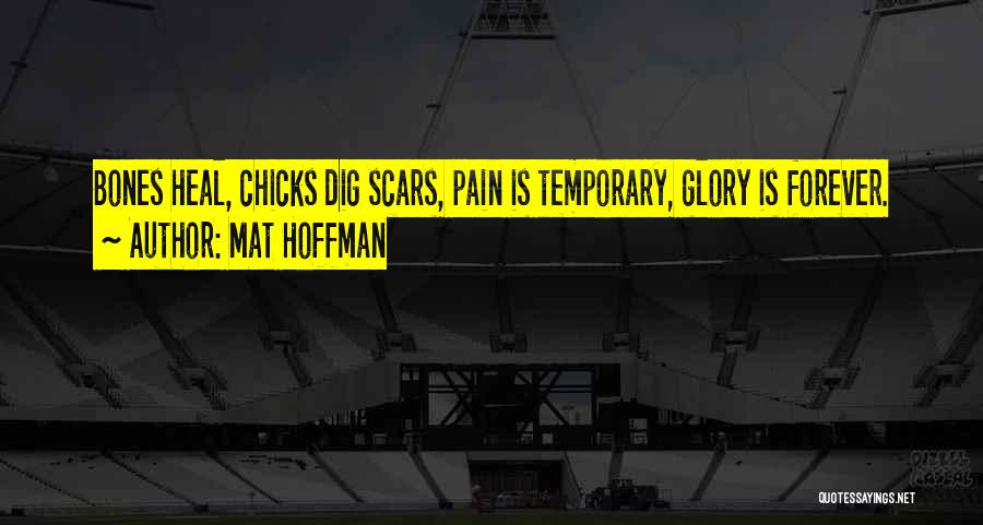 Pain Is Temporary Quotes By Mat Hoffman