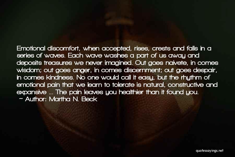 Pain Never Goes Away Quotes By Martha N. Beck