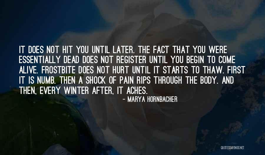 Pain Numb Quotes By Marya Hornbacher Pain Numb Quotes By Marya Hornbacher