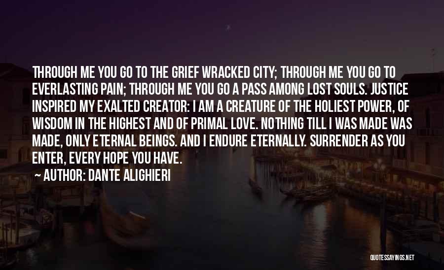 Pain Of Love Lost Quotes By Dante Alighieri