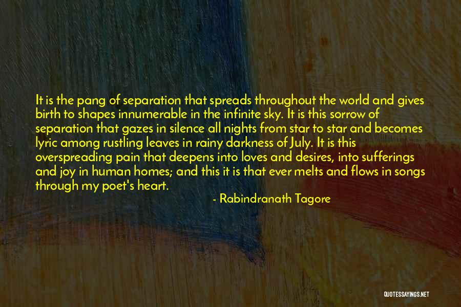 Pain Of Separation Quotes By Rabindranath Tagore Pain Of Separation Quotes By Rabindranath Tagore