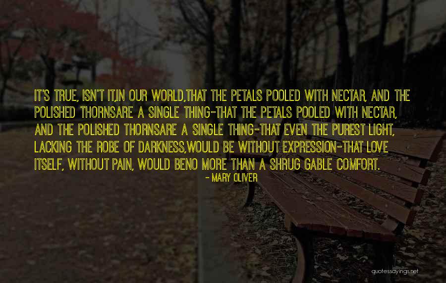 Pain Of True Love Quotes By Mary Oliver Pain Of True Love Quotes By Mary Oliver