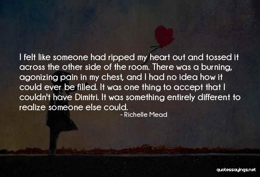 Pain One Side Quotes By Richelle Mead Pain One Side Quotes By Richelle Mead