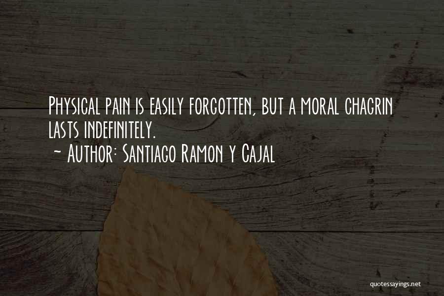 Pain Physical Quotes By Santiago Ramon Y Cajal