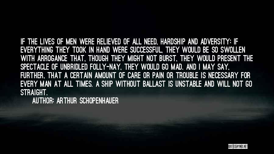Pain Relieved Quotes By Arthur Schopenhauer