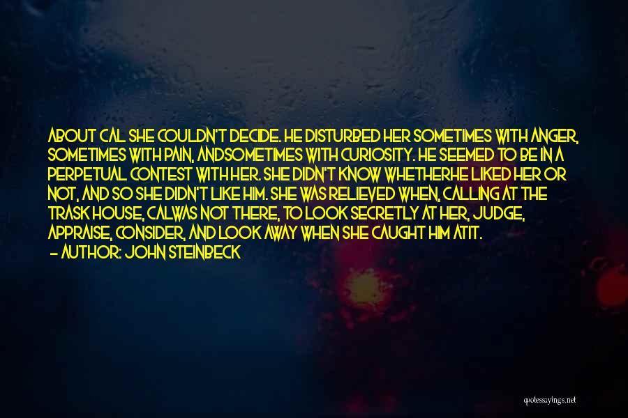 Pain Relieved Quotes By John Steinbeck