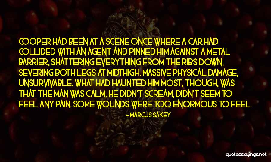 Pain Scream Quotes By Marcus Sakey Pain Scream Quotes By Marcus Sakey