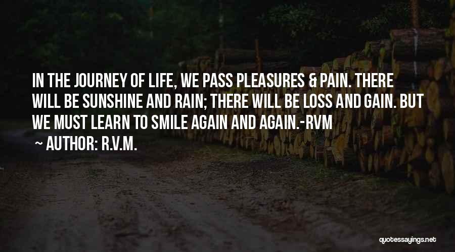 Pain Smile Quotes By R.v.m.