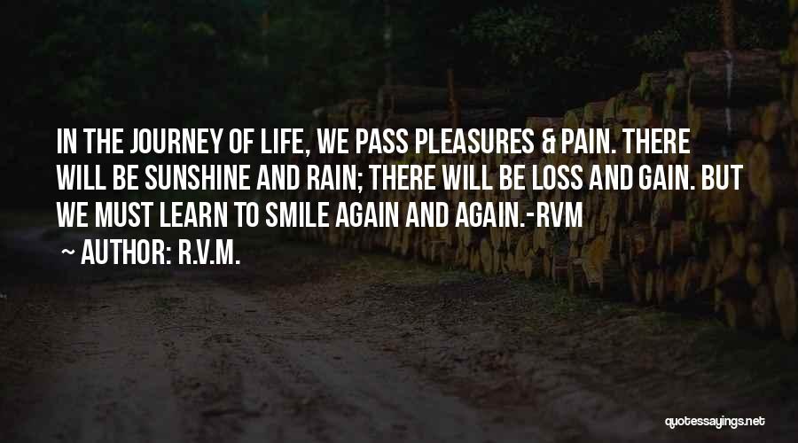 Pain Smile Quotes By R.v.m. Pain Smile Quotes By R.v.m.
