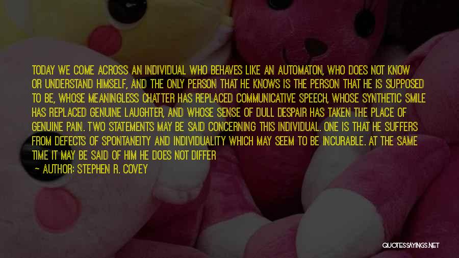 Pain Smile Quotes By Stephen R. Covey Pain Smile Quotes By Stephen R. Covey