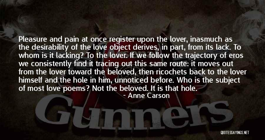 Pain That Moves Quotes By Anne Carson Pain That Moves Quotes By Anne Carson