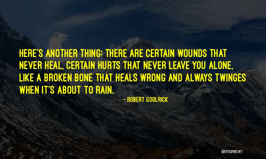 Pain That Never Heals Quotes By Robert Goolrick Pain That Never Heals Quotes By Robert Goolrick