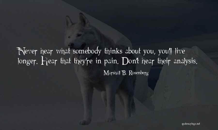 Pain That Quotes By Marshall B. Rosenberg Pain That Quotes By Marshall B. Rosenberg