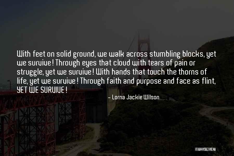 Pain Through The Eyes Quotes By Lorna Jackie Wilson