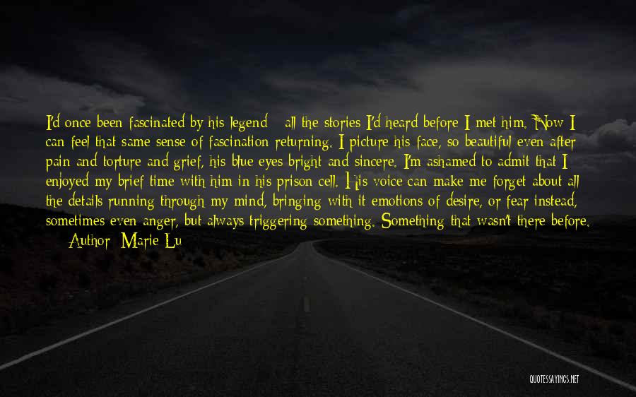 Pain Through The Eyes Quotes By Marie Lu