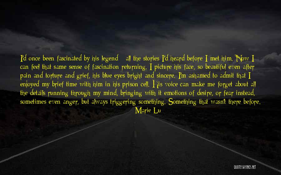 Pain Through The Eyes Quotes By Marie Lu