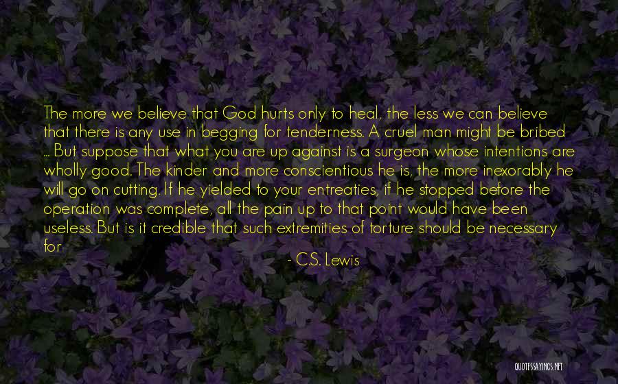 Pain Will Heal Quotes By C.S. Lewis Pain Will Heal Quotes By C.S. Lewis