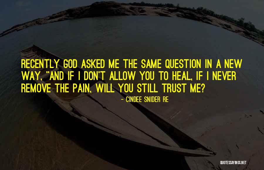Pain Will Heal Quotes By Cindee Snider Re Pain Will Heal Quotes By Cindee Snider Re
